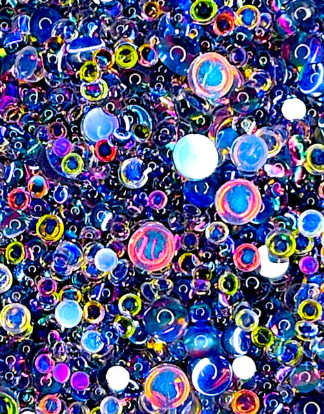 Mermaid Bubble Beads 'Purple'