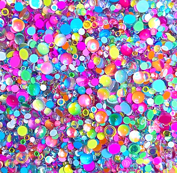 Mermaid Bubble Beads 'Mix Colors'