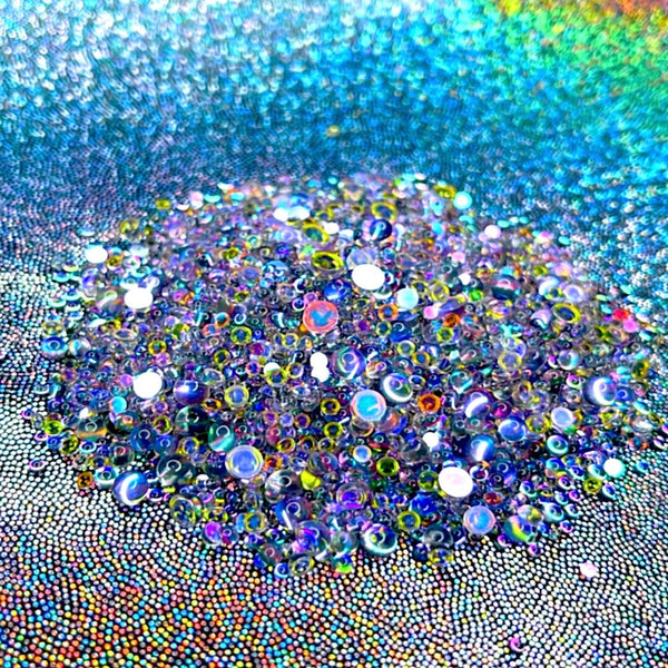 Mermaid Bubble Beads 'Purple'