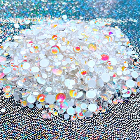 Mermaid Bubble Beads 'White'