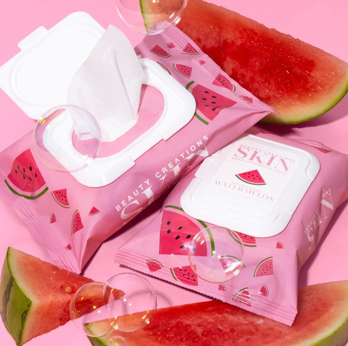 Watermelon Hydrating Makeup Remover Wipes
