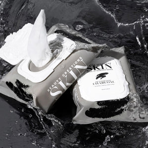 Charcoal Detoxifying Makeup Remover Wipes