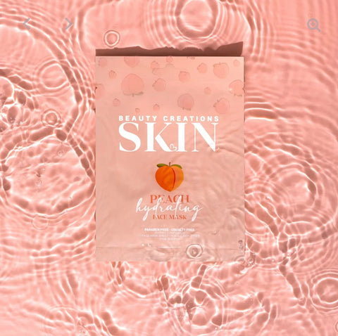 Peach Hydrating Face Mask